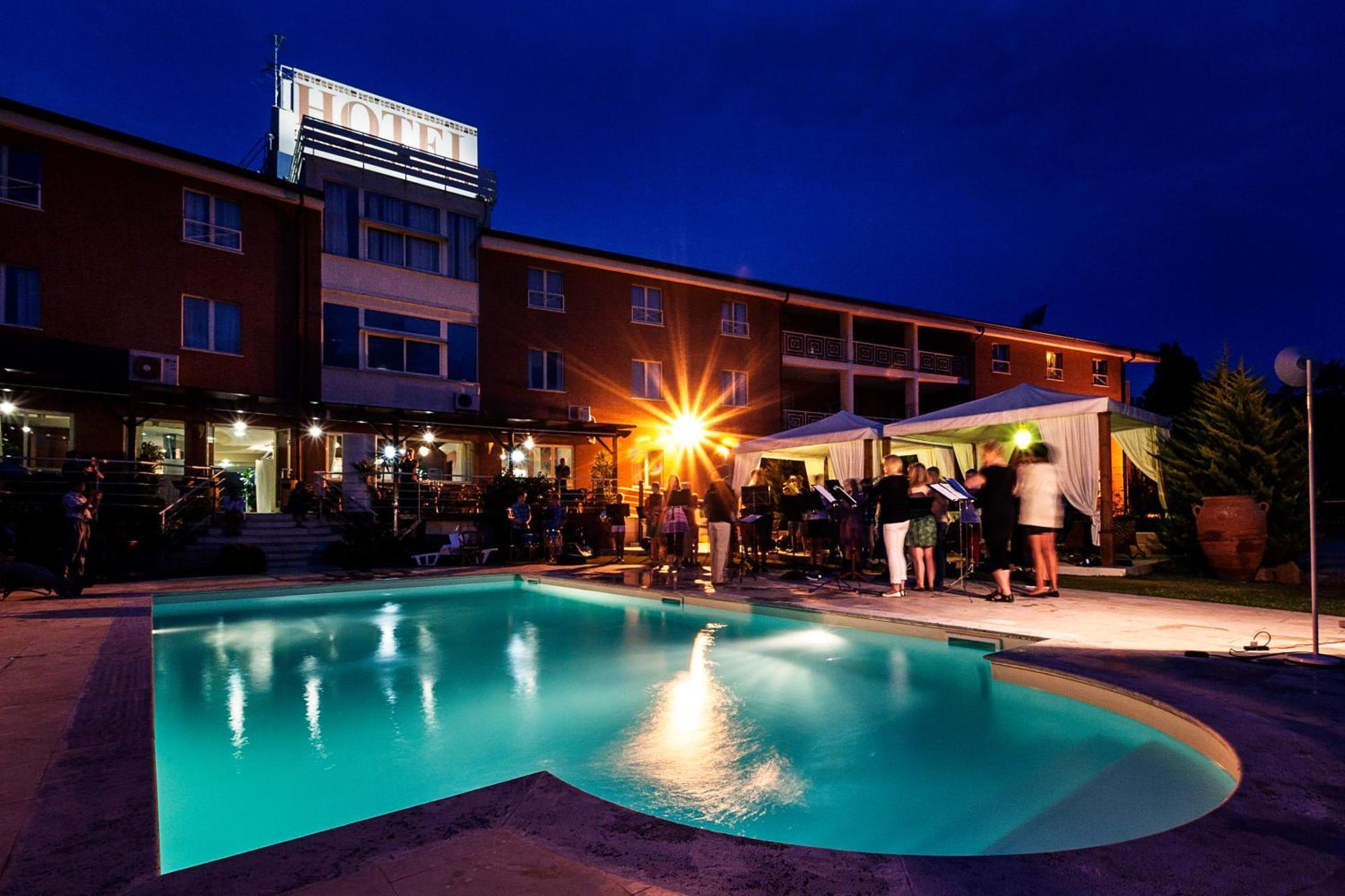 Ostia Antica Park Hotel & Spa Bagian luar foto