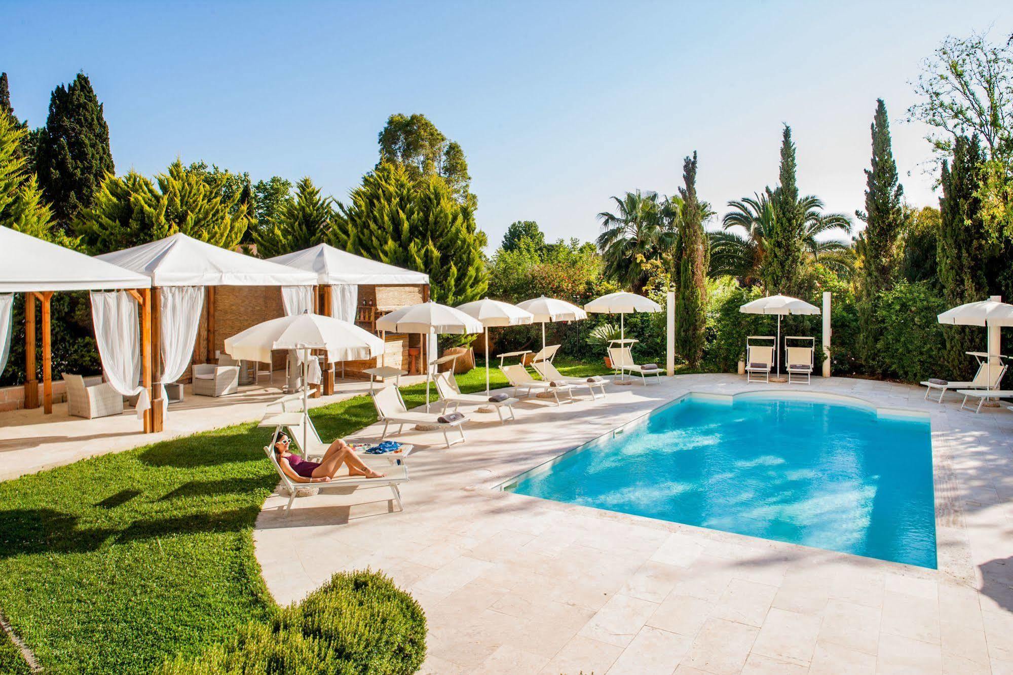 Ostia Antica Park Hotel & Spa Bagian luar foto